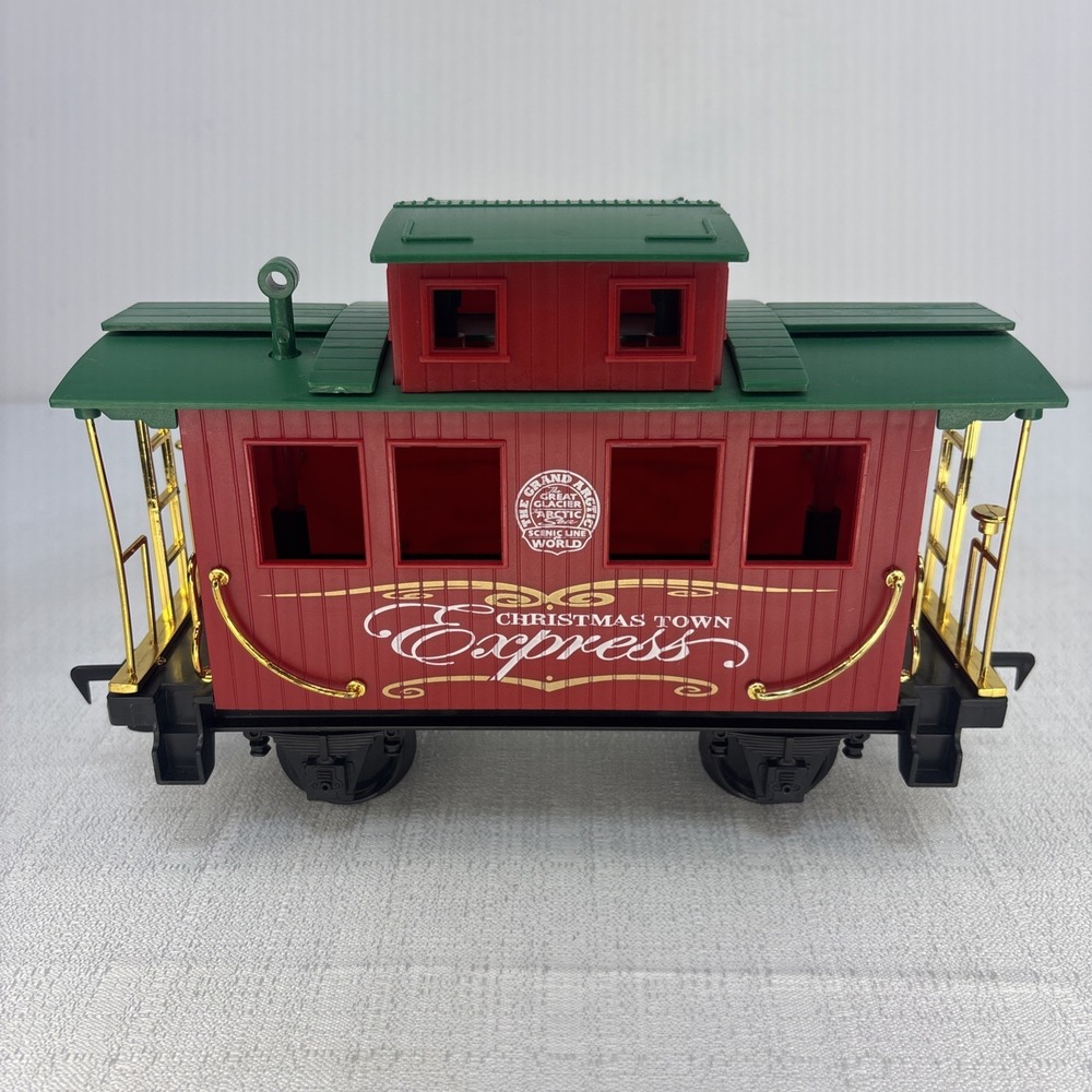 Rudolphs Red Nosed Reindeer Christmas Town‎ Express Train Caboose G-Gauge